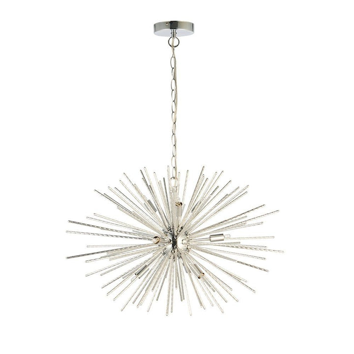 Endon 76350 Lena 9 Light Pendant Chrome Plate