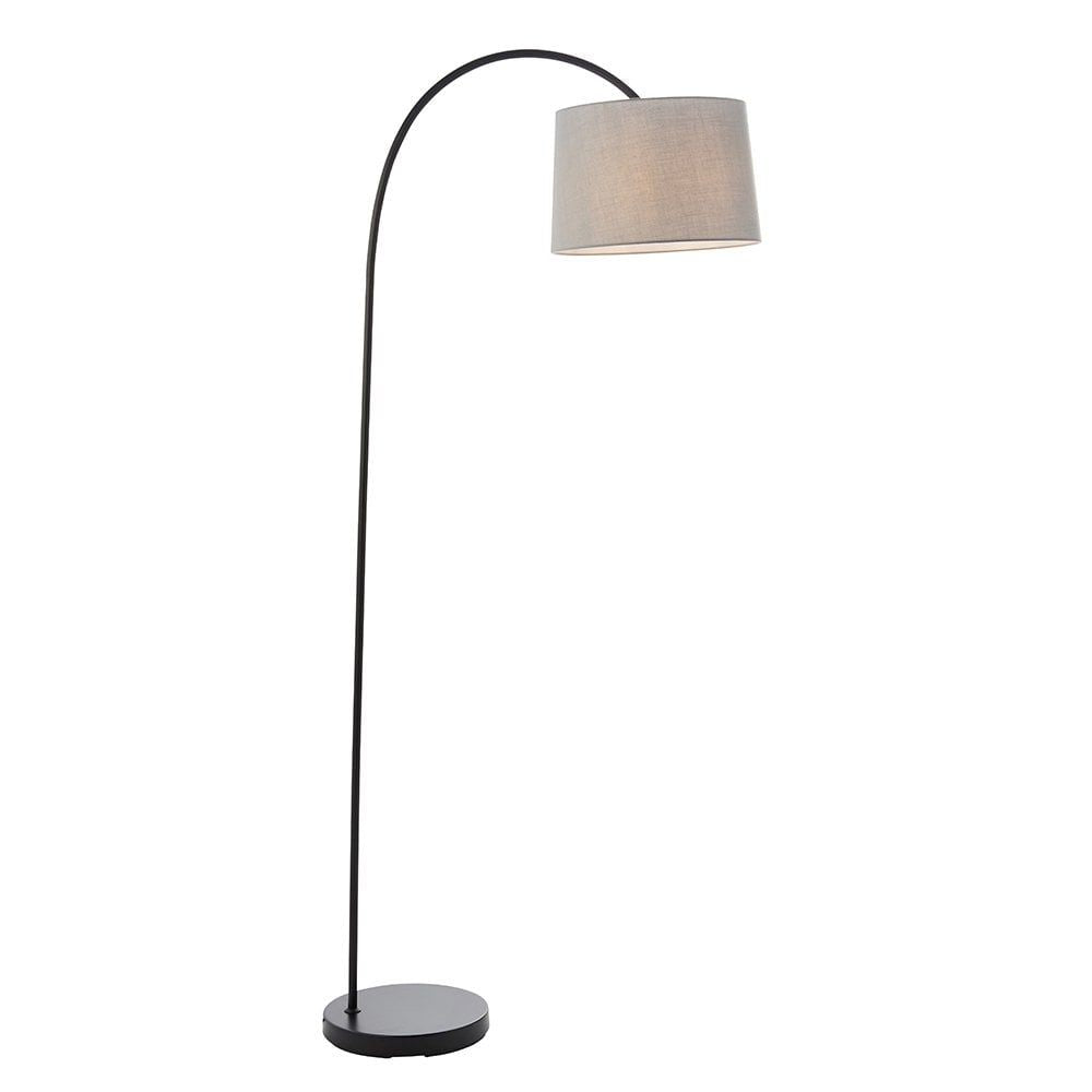 Endon 78163 Carlson 1 Light Floor Lamp Matt Black