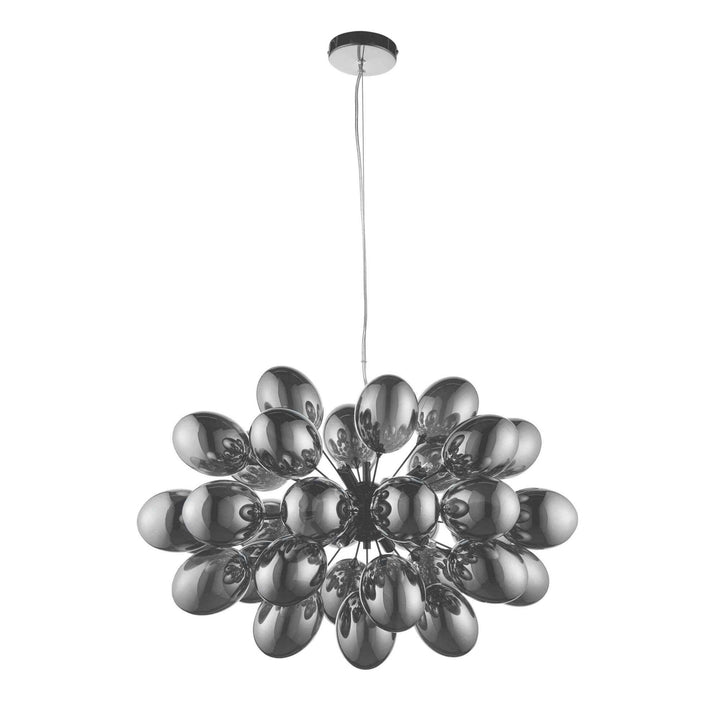 Endon 80124 Infinity 8 Light Pendant Chrome Glass