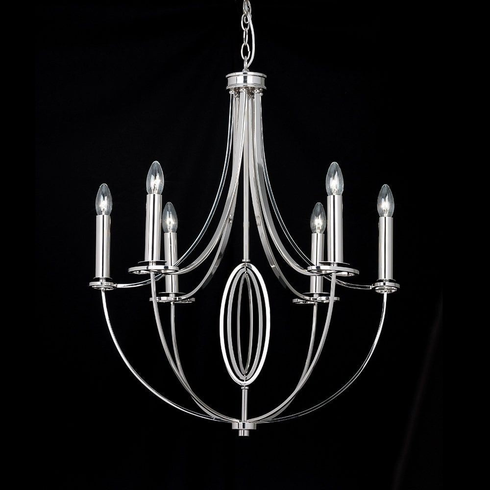 Endon WHISTLE-6NI Traditional Chandelier