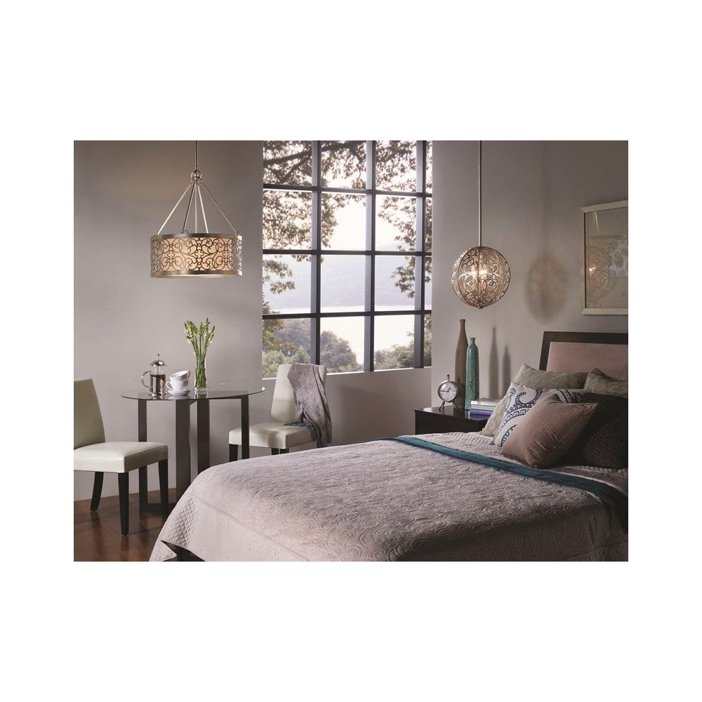 Feiss FE/ARABESQUE4 Arabesque 4 Light Chandelier