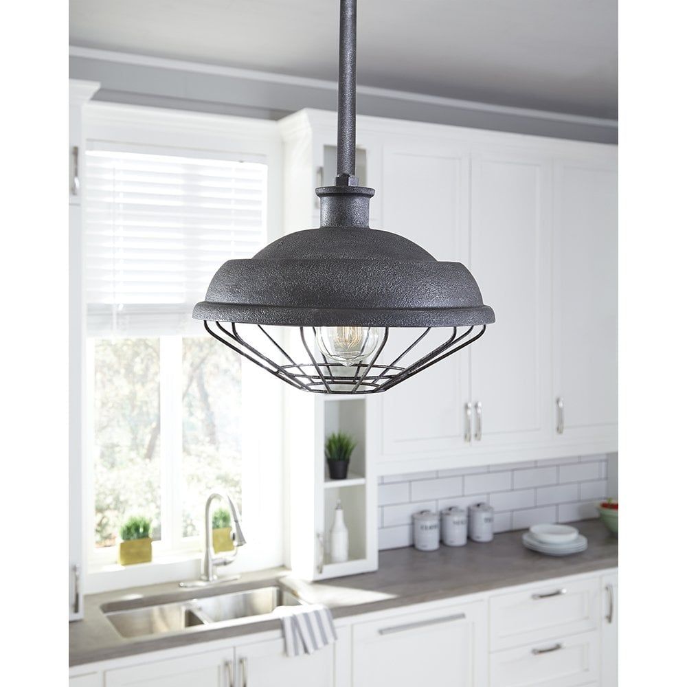 Feiss FE/LENNEX/P Lennex 1 Light Pendant