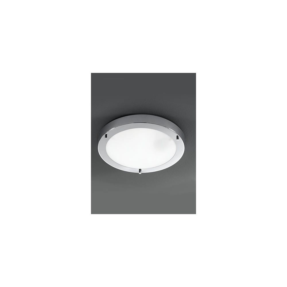 Fran Lighting C5681 1 Light Ceiling Flush Chrome