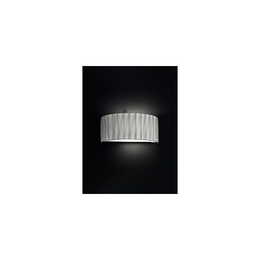 Fran Lighting F2283/1 1 Light Wall Uplighter Satin Nickel
