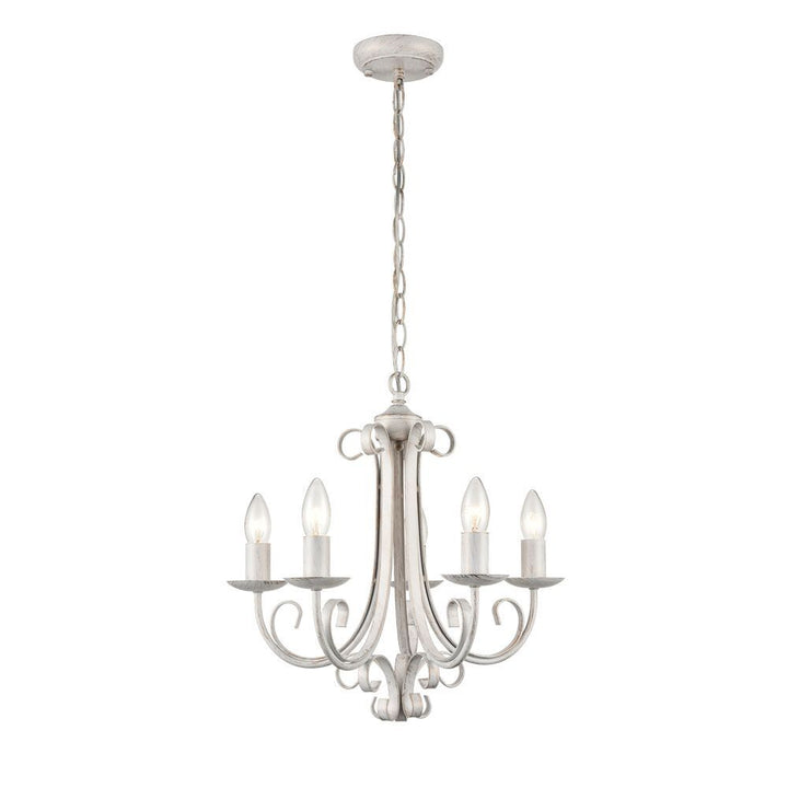 Franklite PE7615 Babylon 5 Light Pendant White