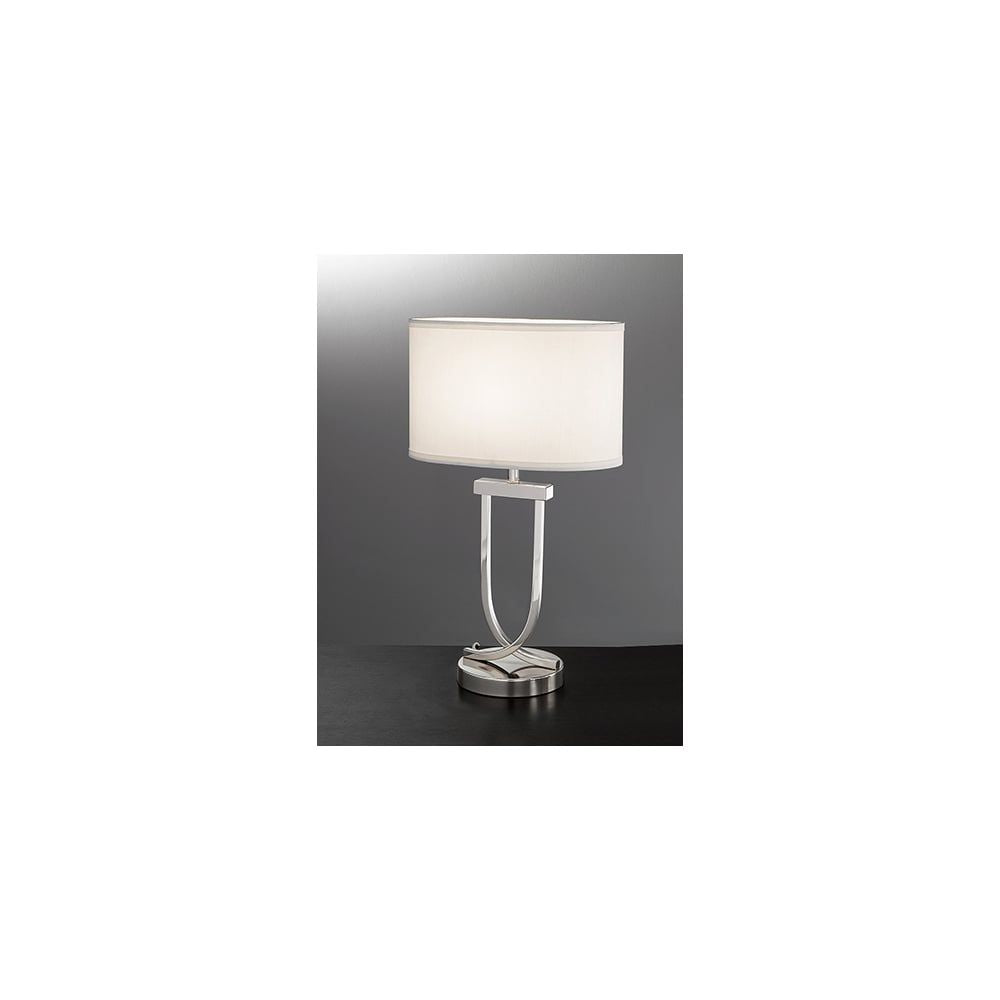 Fran Lighting T870 1 Light Table Lamp Chrome