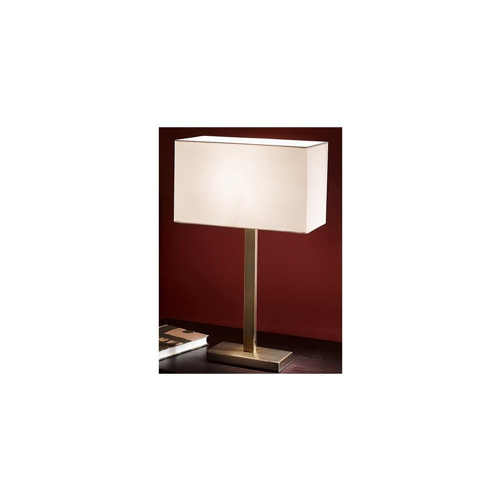 Fran Lighting T876/9867 1 Light Table Lamp Bronze
