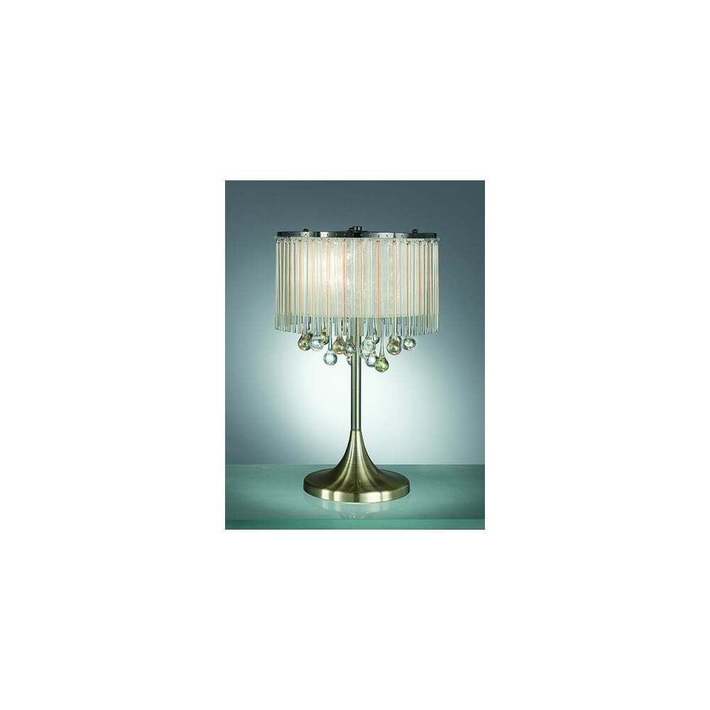 Fran Lighting T986 3 Light Table Lamp Bronze