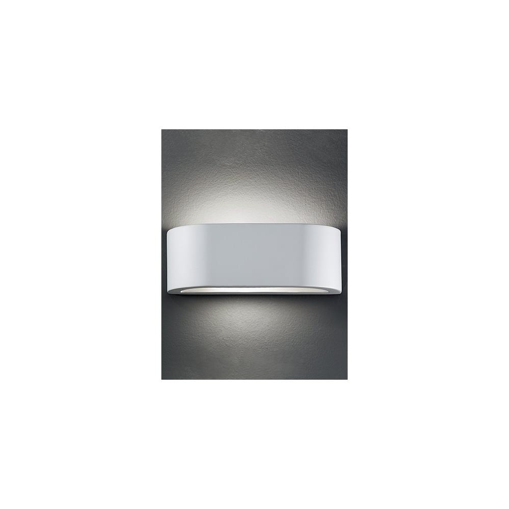 Fran Lighting W999 1 Light Wall Uplighter Ceramic