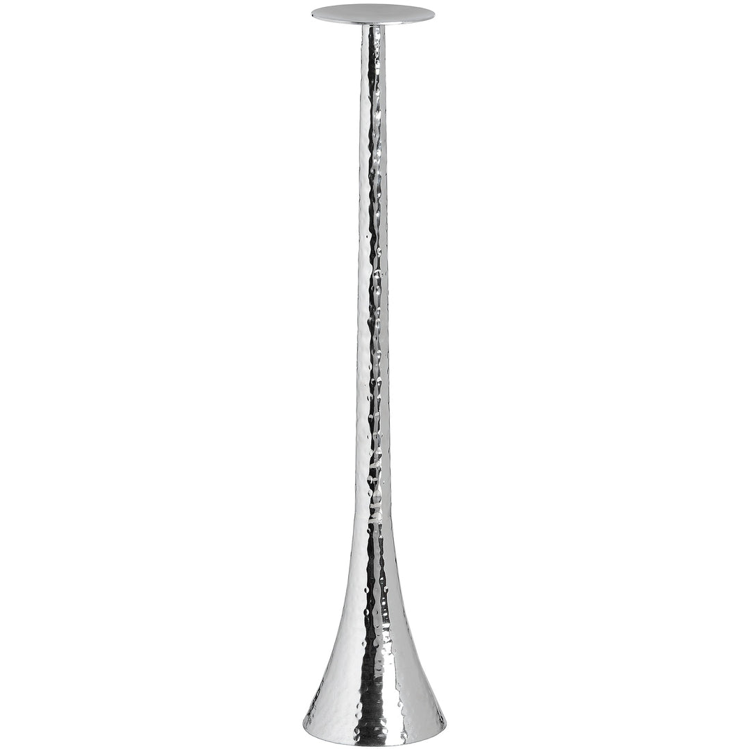 Hill Interiors 16129 Nickle Candle Pillar - Large