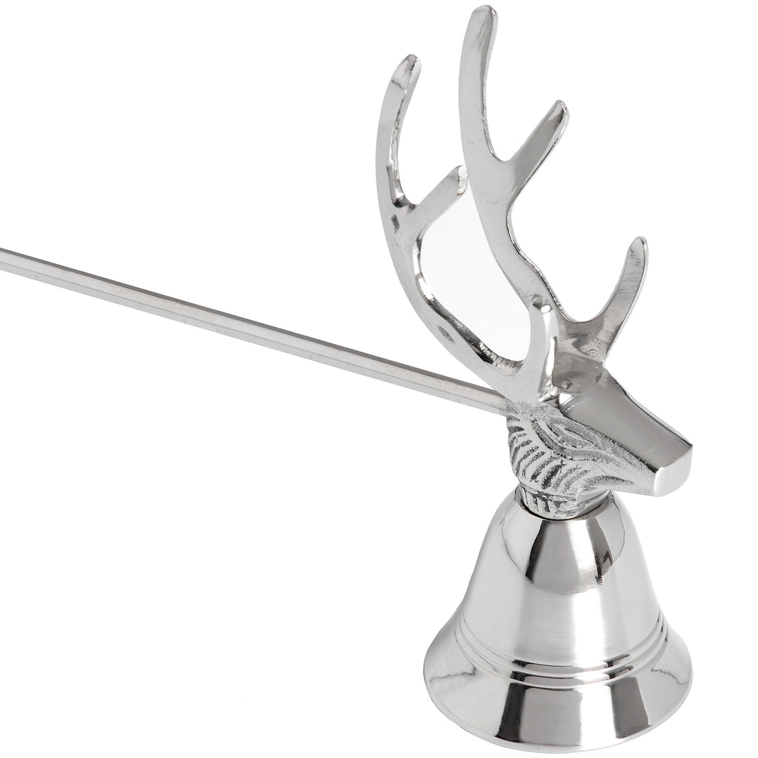 Hill Interiors 17279 Silver Stag Candle Snuffer