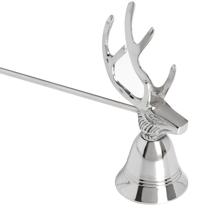 Hill Interiors 17279 Silver Stag Candle Snuffer