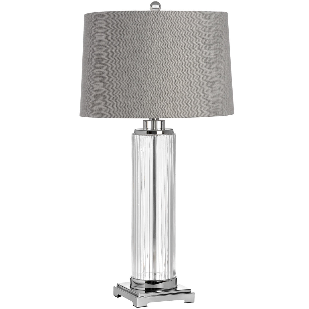 Hill Interiors 17587 Roma Glass Table Lamp