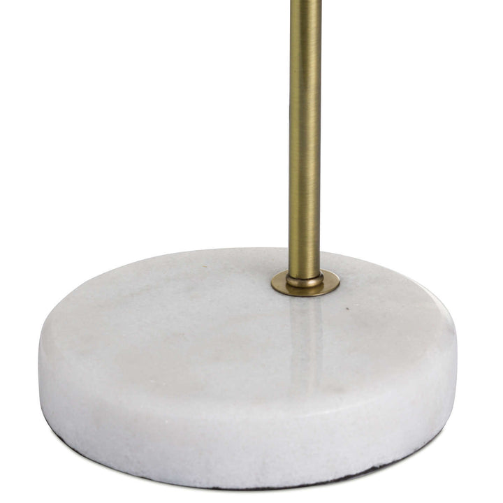 Hill Interiors 20164 Marble And Brass Industrial Desk Lamp