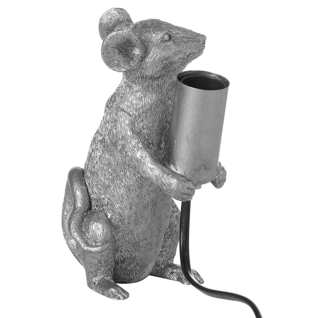 Hill Interiors 21660 Marvin The Mouse Silver Table Lamp