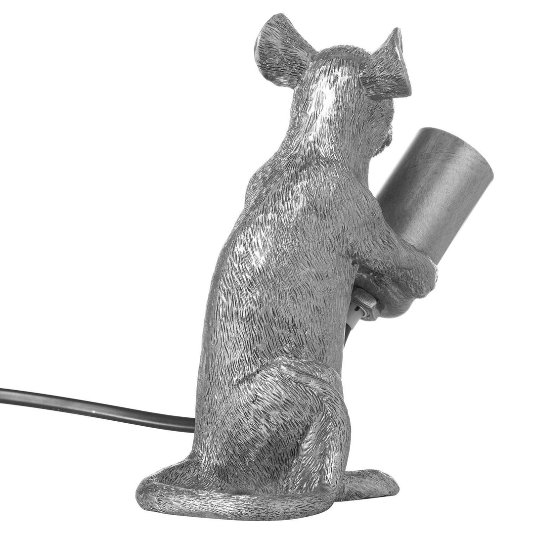 Hill Interiors 21661 Milton The Mouse Silver Table Lamp