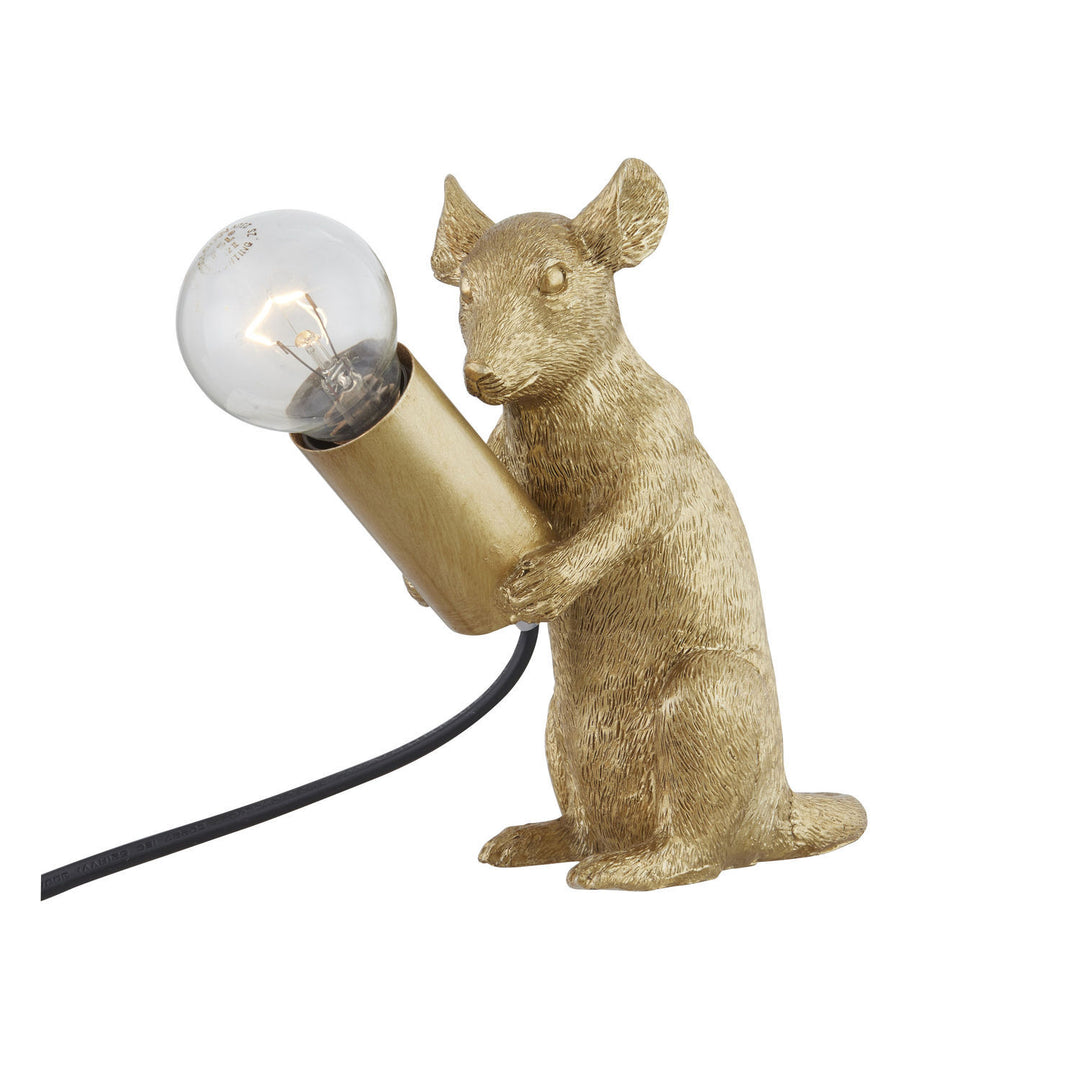 Hill Interiors 21663 Milton The Mouse Gold Table Lamp