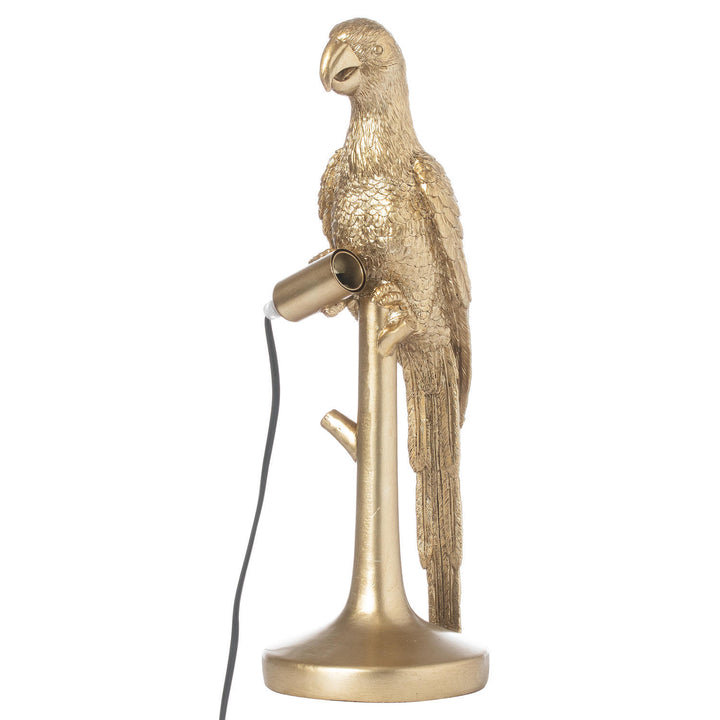 Hill Interiors 21665 Percy The Parrot Gold Table Lamp