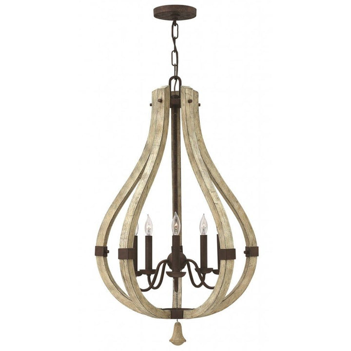 Hinkley HK/MIDDLEFIELD5 Middlefield 5 Light Chandelier