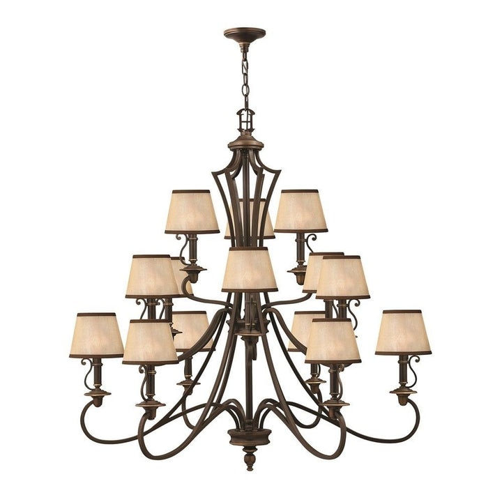 Hinkley HK/PLYMOUTH15 Plymouth 15 Light Chandelier