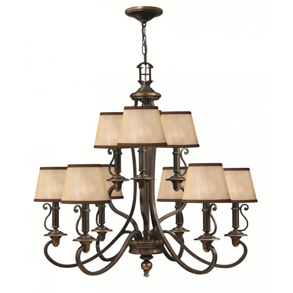 Hinkley HK/PLYMOUTH9 Plymouth 9 Light Chandelier