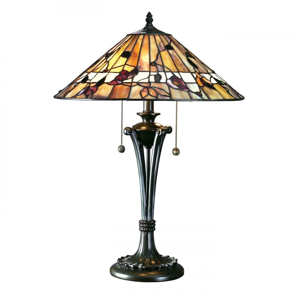 Interiors 1900 63951 Bernwood Tiffany Medium Table Lamp