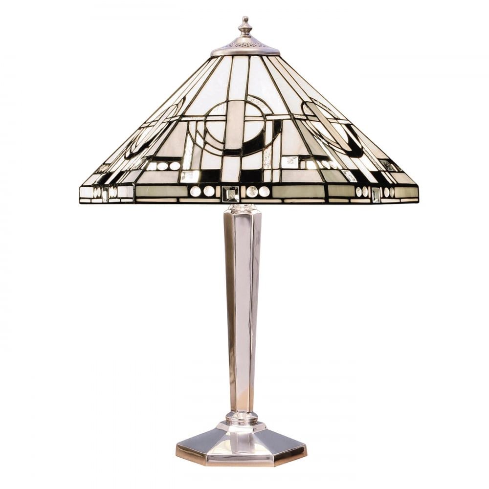 Interiors 1900 64260 Metropolitan Tiffany Medium Table Lamp