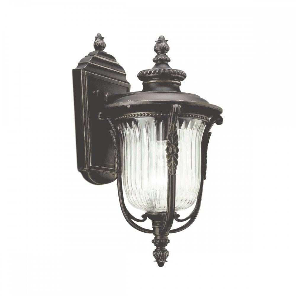 Kichler KL/LUVERNE2/S Luverne Small Wall Lantern Rubbed Bronze