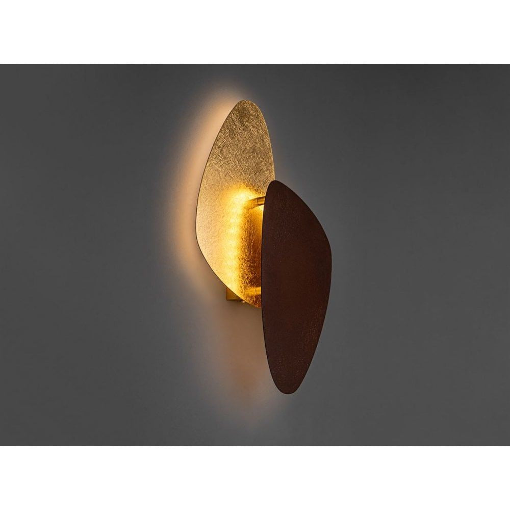 Schuller 208765 Contra LED Wall Light Gold