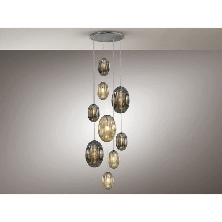 Schuller 752367 | Ovila 9 Light Pendant Light | Glass