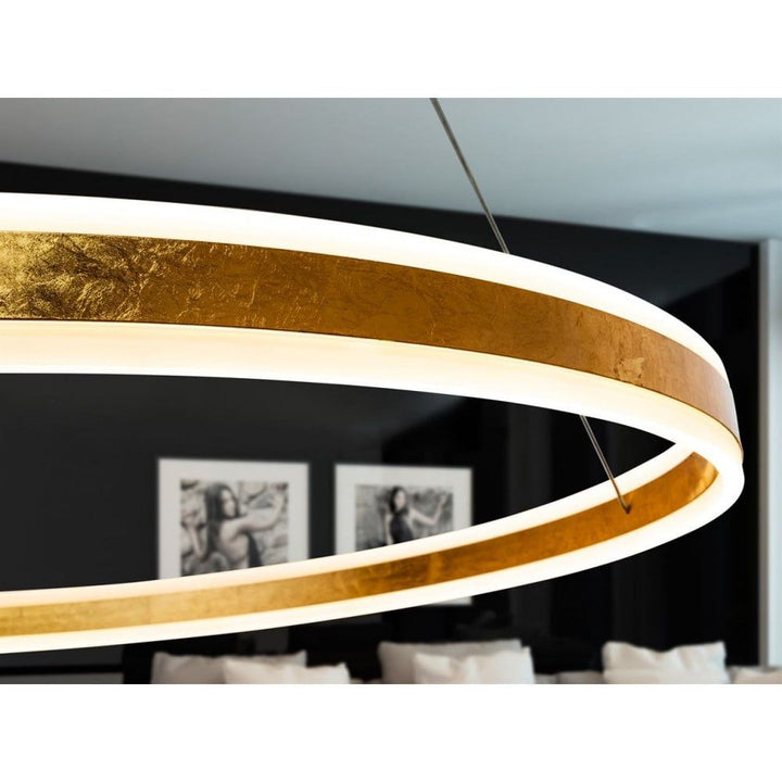 Schuller 831622 Helia LED Pendant Light Gold