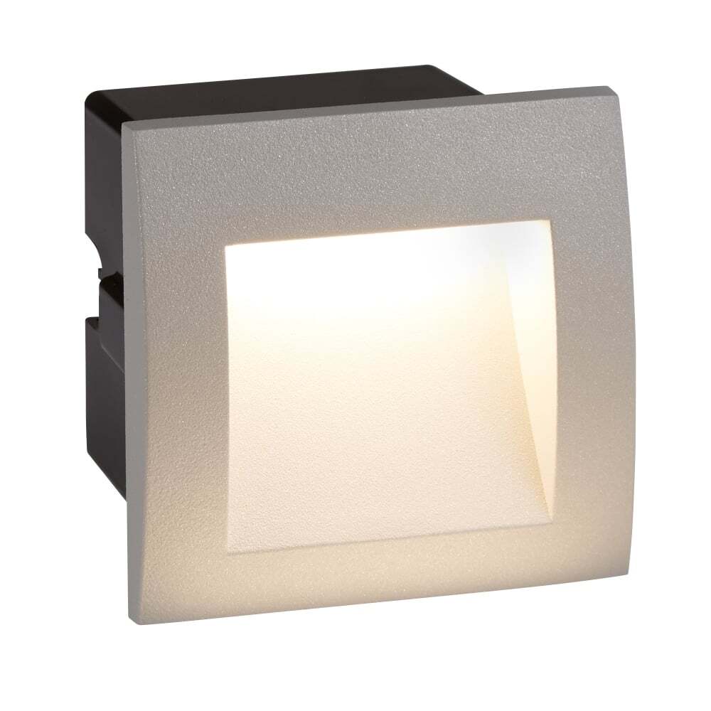 Searchlight 0661GY Ankle Led Indoor/outdoor Recessed Square Grey