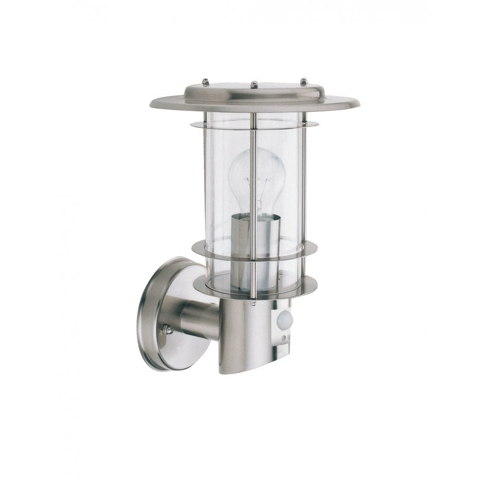 Searchlight 6211 Outdoor & Porch Wall Light Stainless Steel Cw Sensor