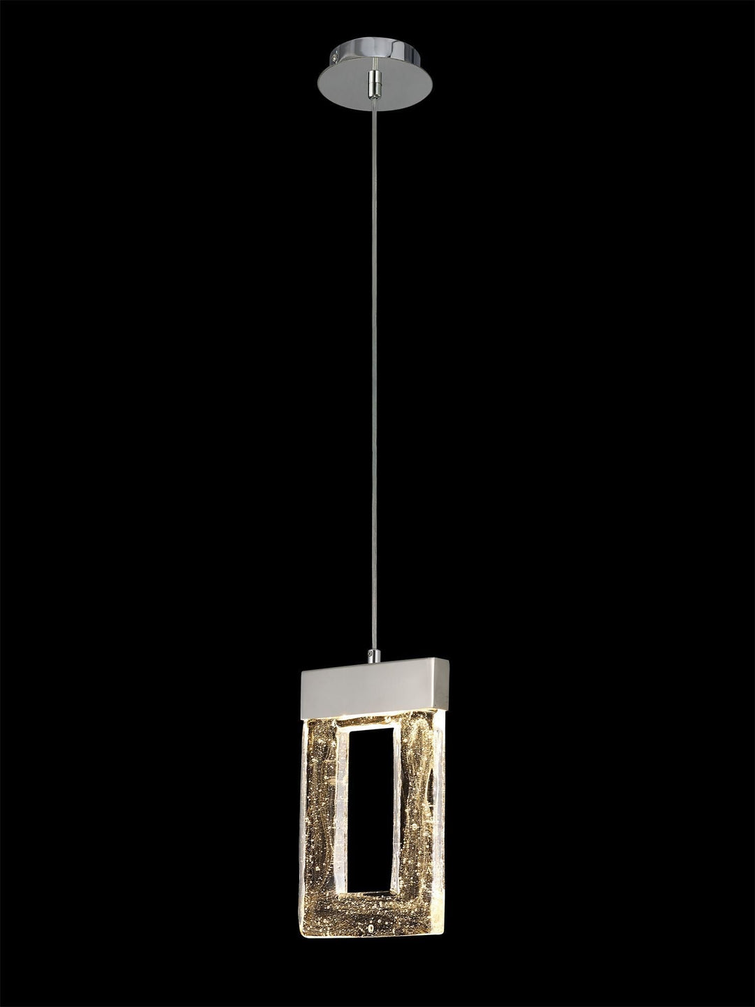 Nelson Lighting NL83279 Eski LED Pendant Polished Chrome